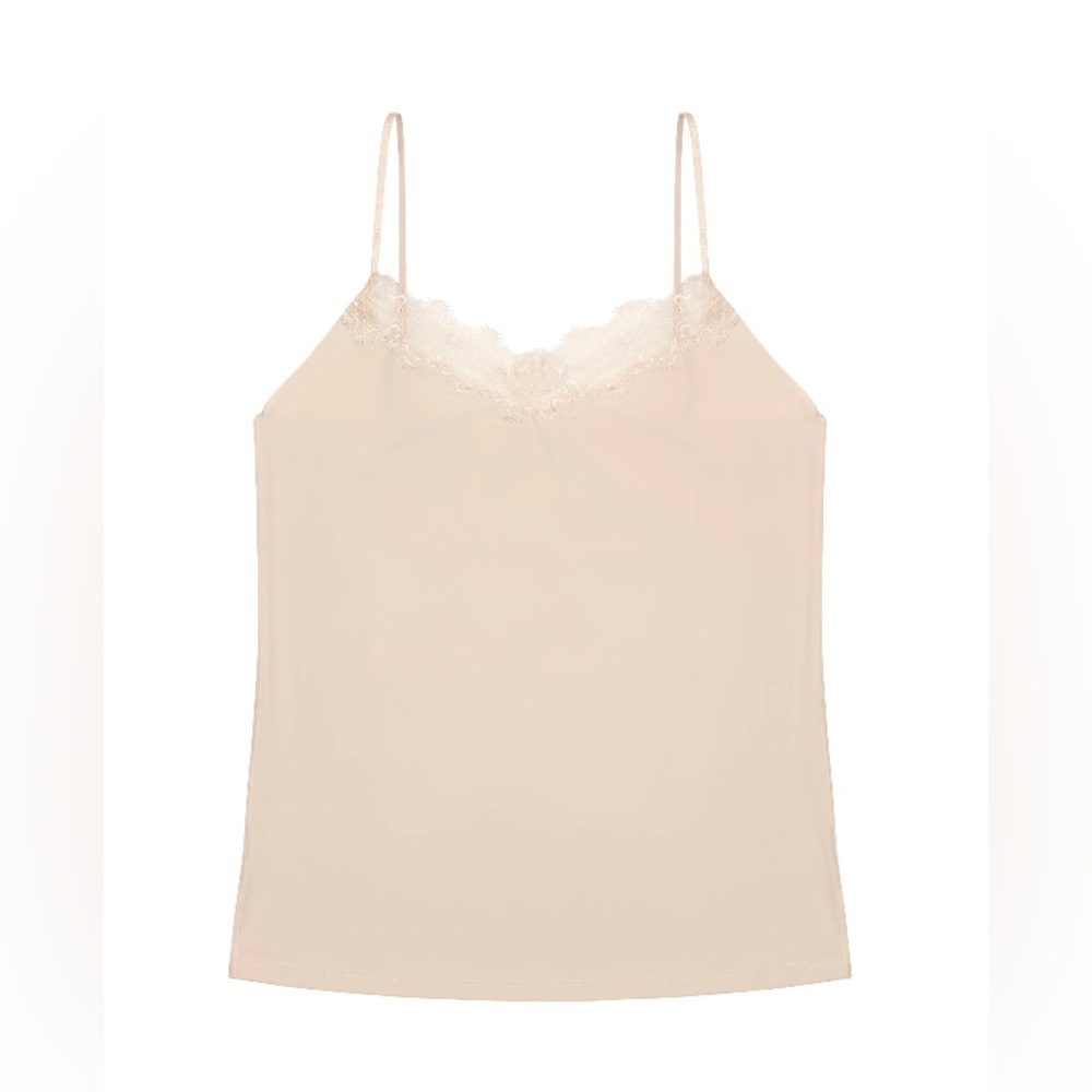uwila warrior Happy Seams Lace Camisole - Smoke Grey